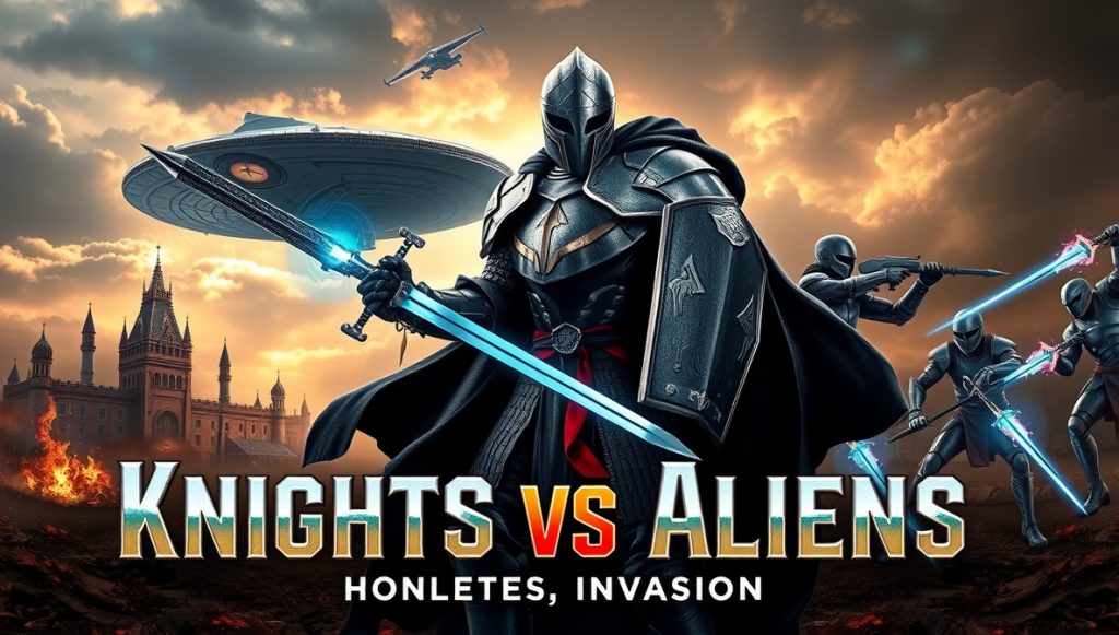 knights vs aliens movie